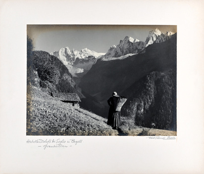 Herbstlandschaft bei Soglio im Bergell - Graubünden