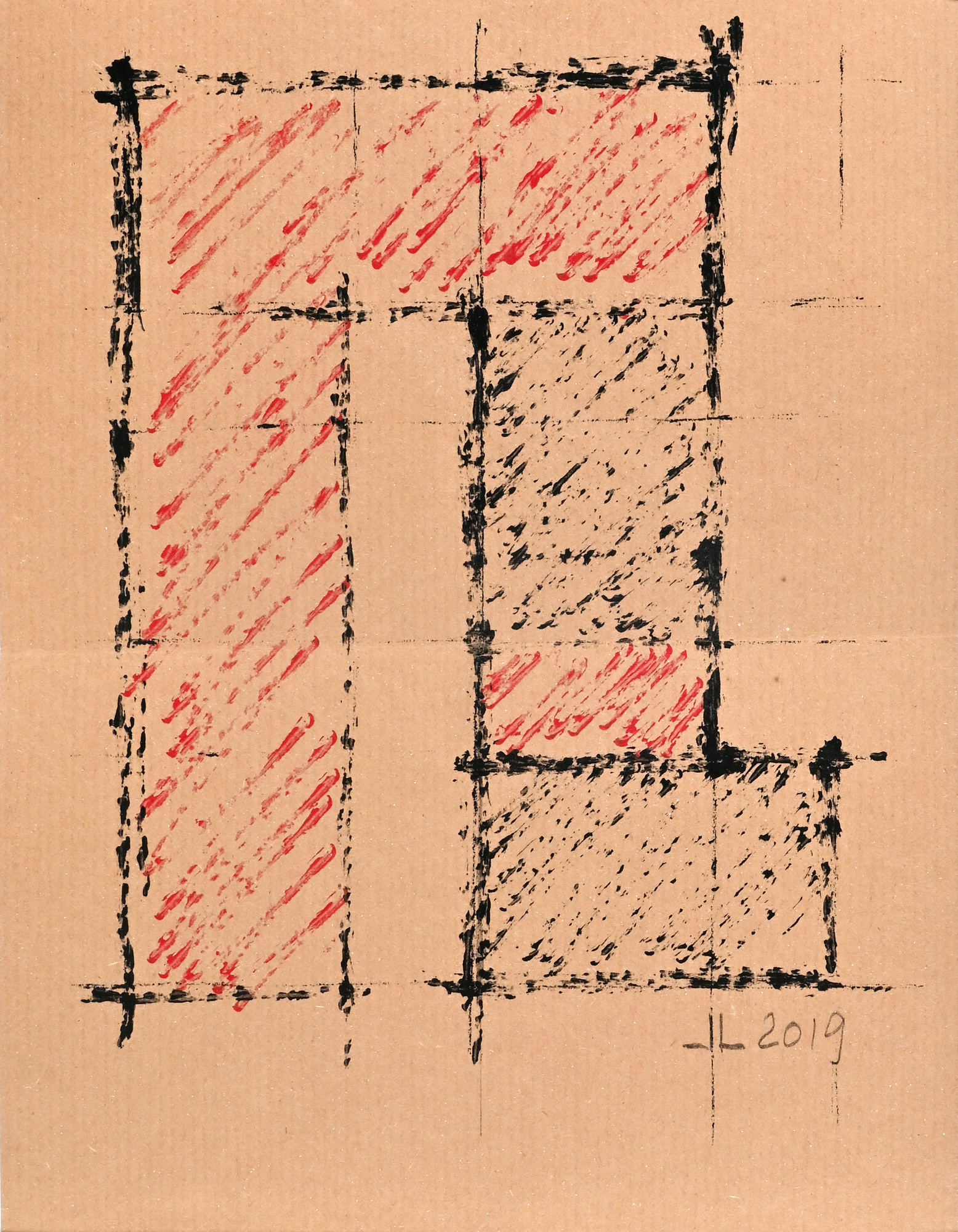 James Licini, 2 works: Sketches