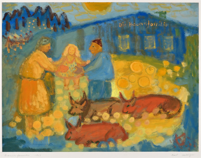 Bauernfamilie