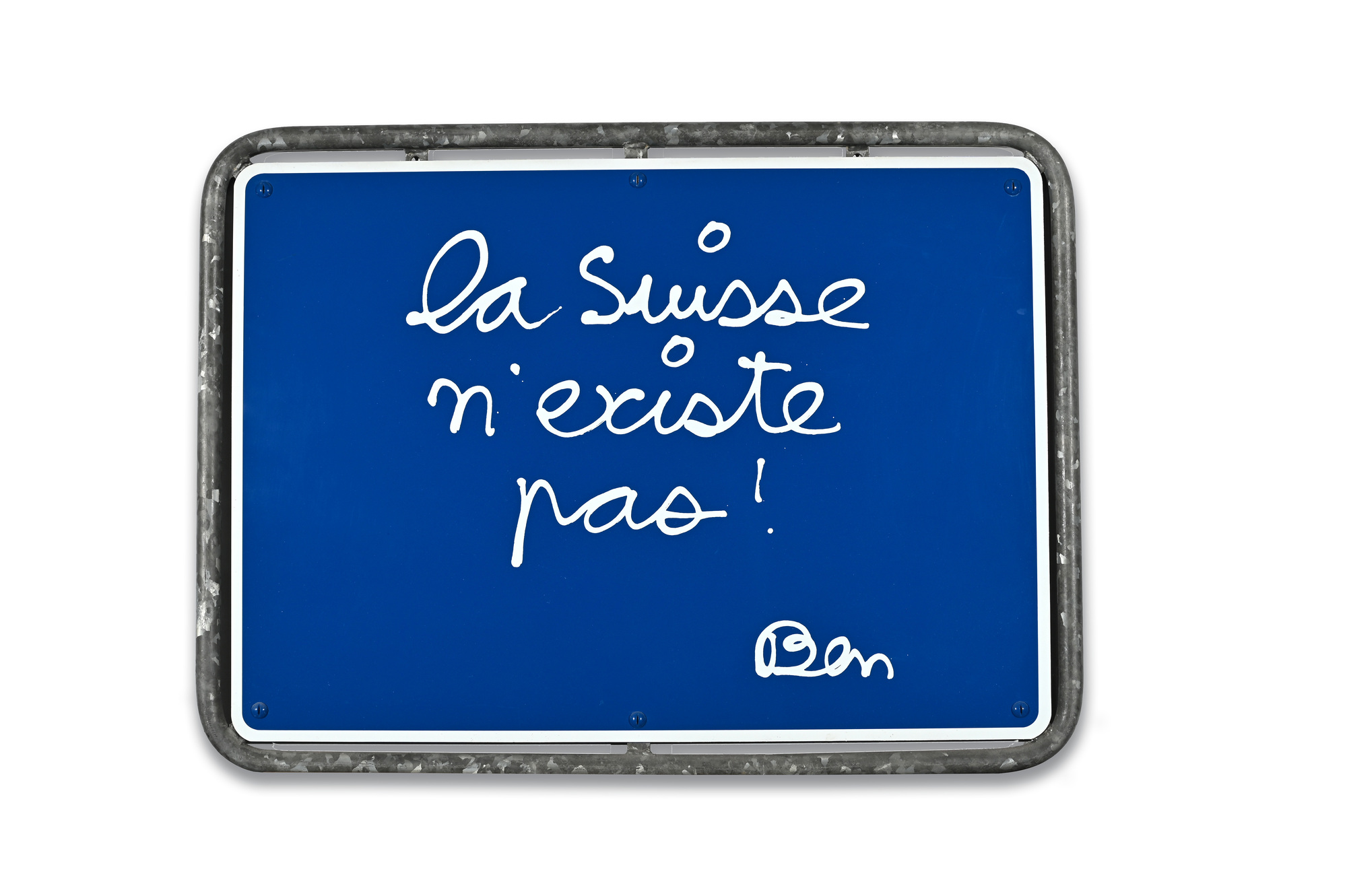 Ben Vautier, la Suisse n'existe pas !