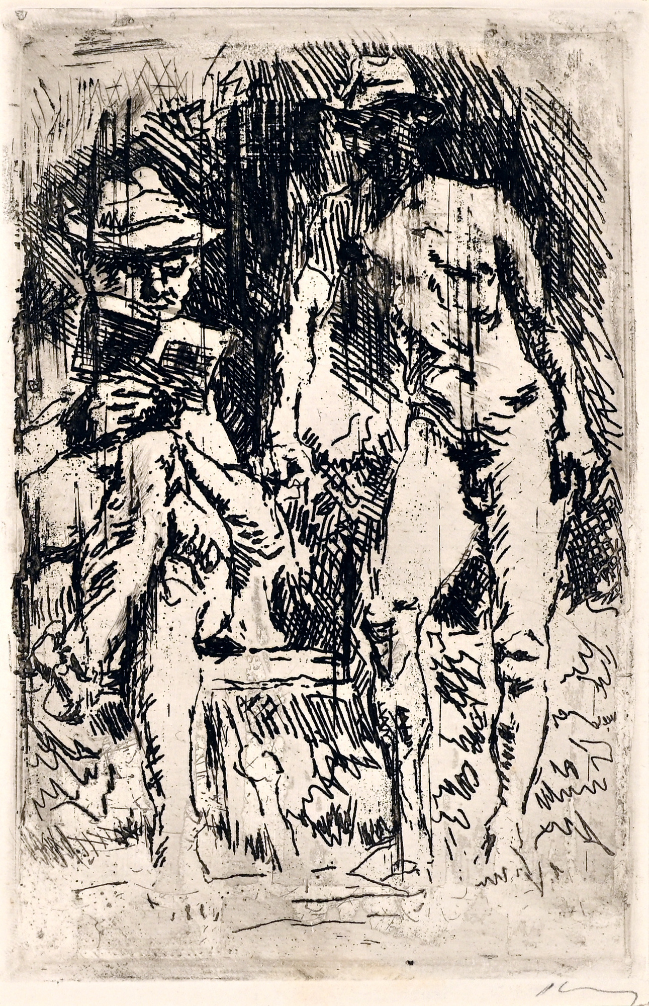 Max Slevogt, Portfolio. Im Sonnenbad