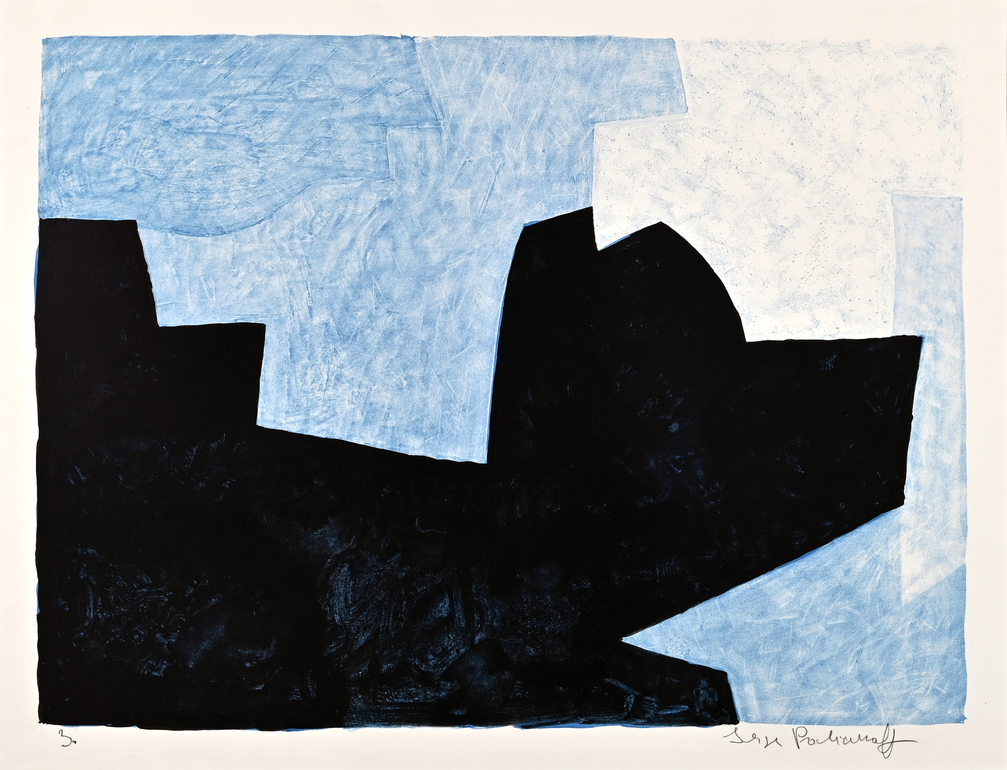 Serge Poliakoff, Composition