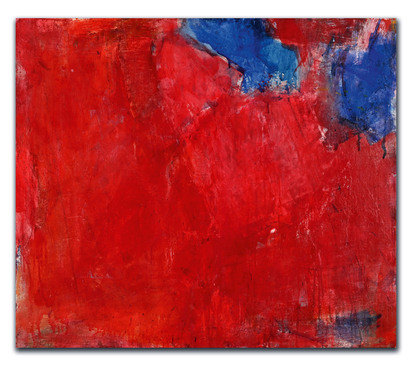 Komposition (Rot mit Blau)