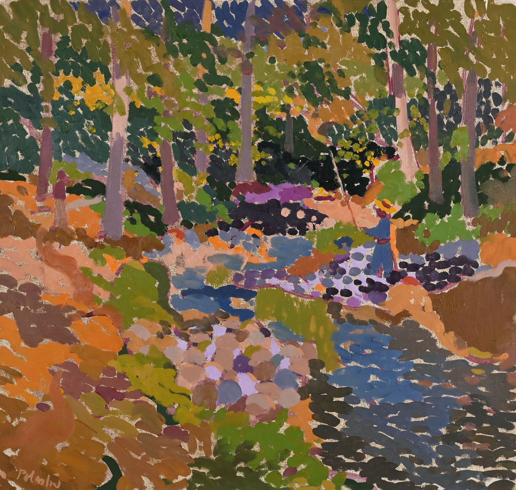 Constantin Polastri, Fischer am Waldwehr