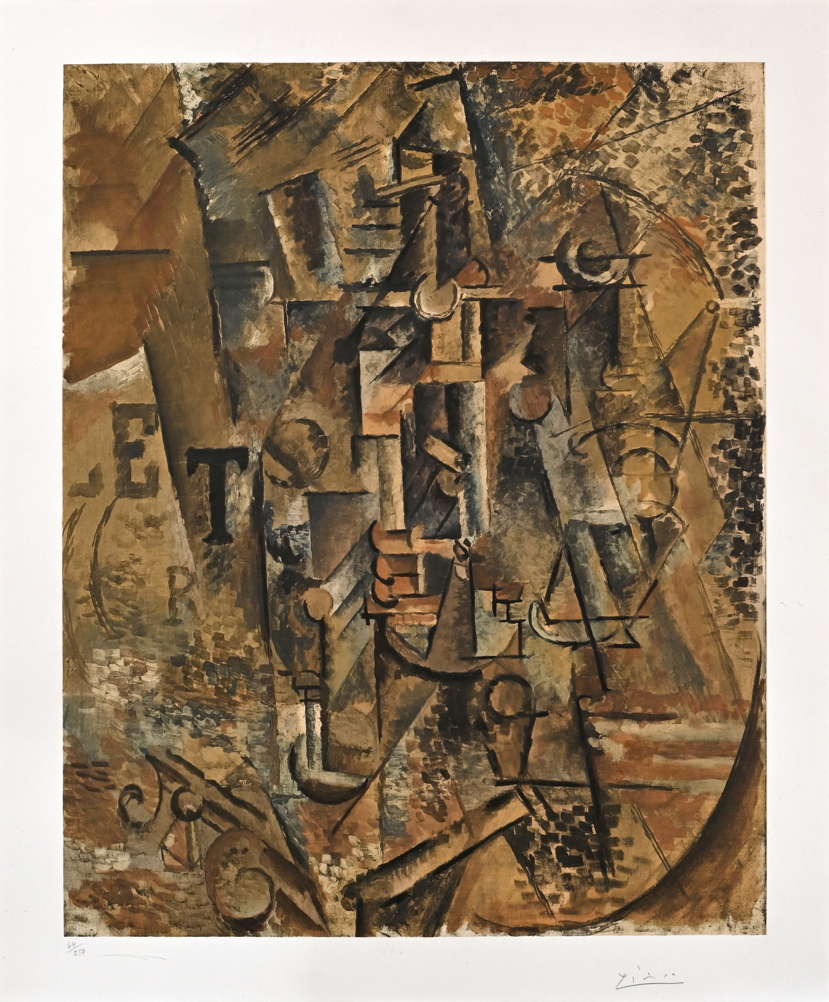 Pablo Picasso, Nach. La bouteille de rhum