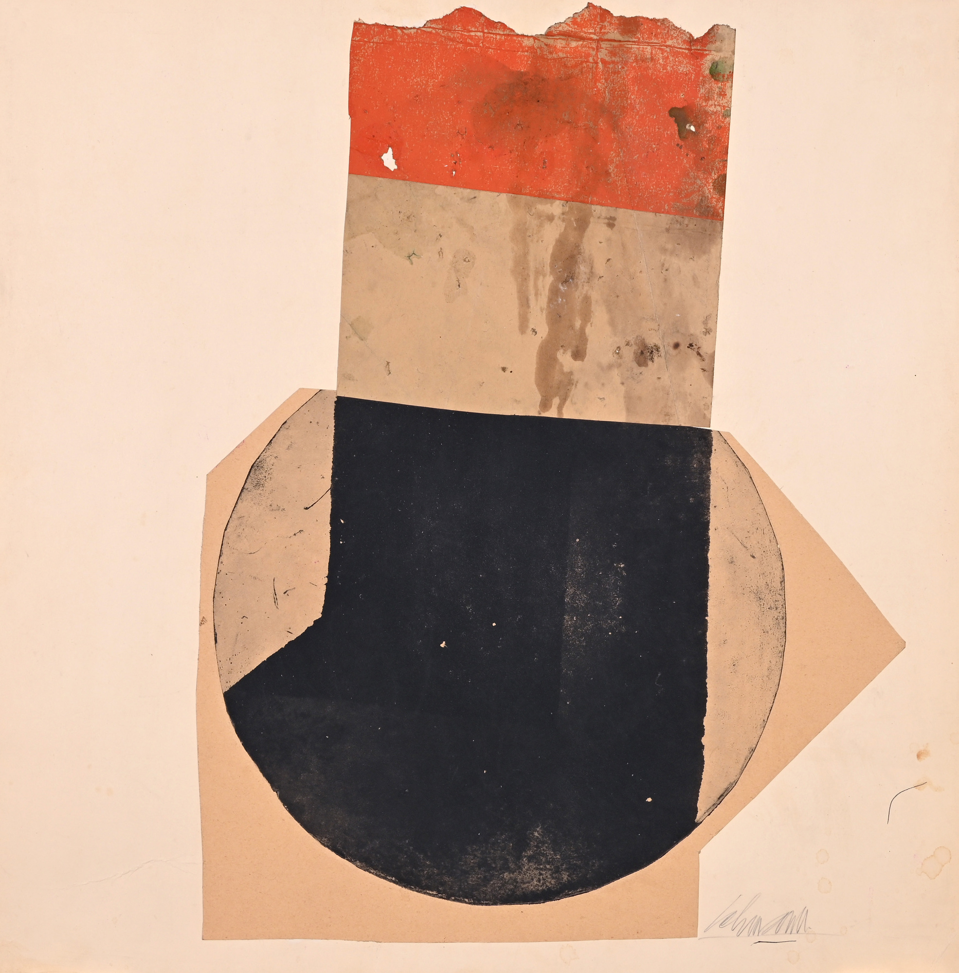 Rolf Lehmann, 2 Werke:  Ohne Titel