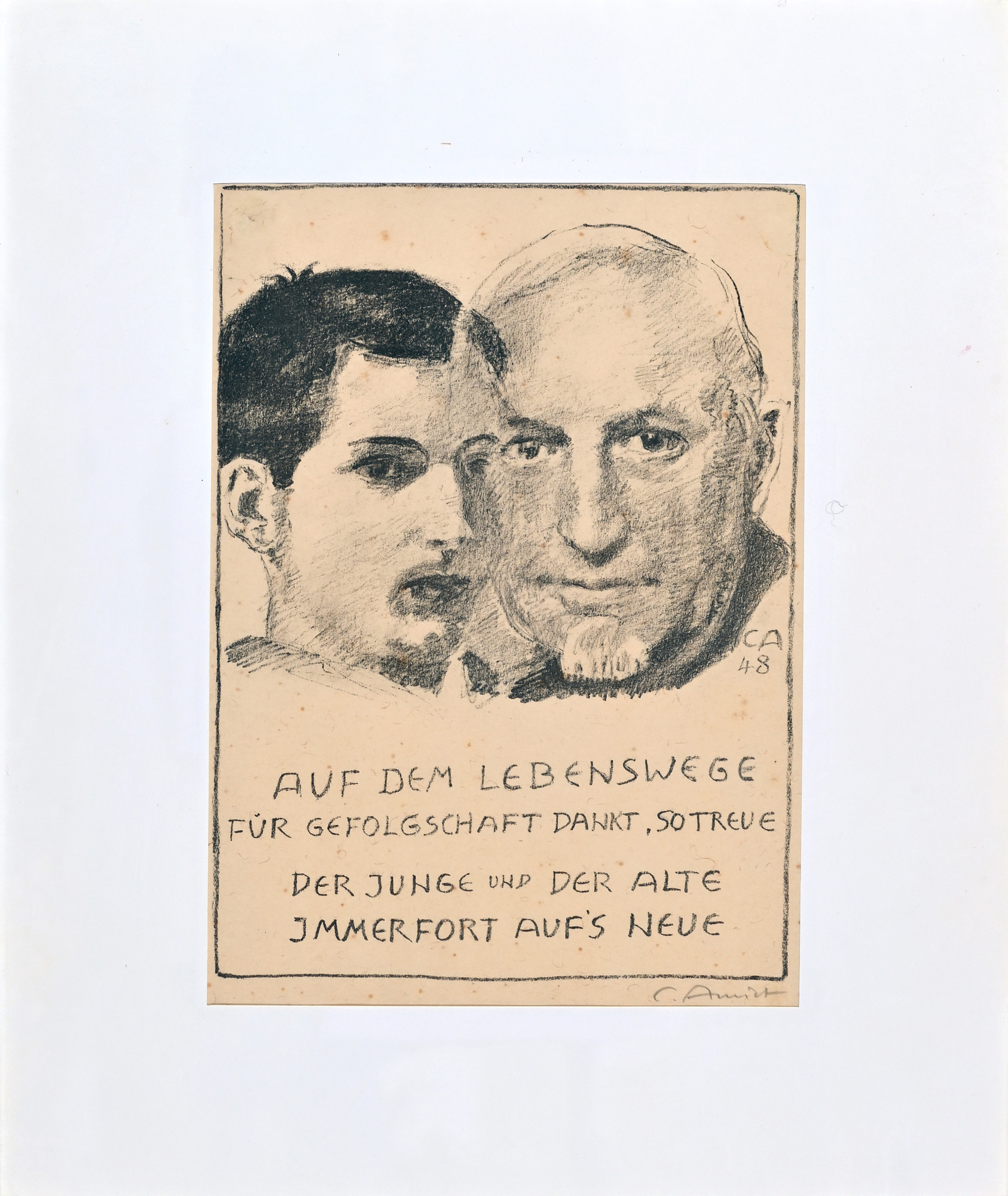 Cuno Amiet, Auf dem Lebensweg
