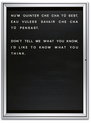 Word Vitrine