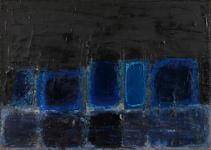 Blaue Flächen