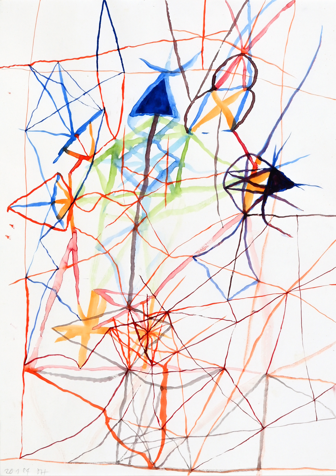 Josef Herzog, 3 Werke: Ohne Titel, 1979; Ohne Titel, 1984 (2)