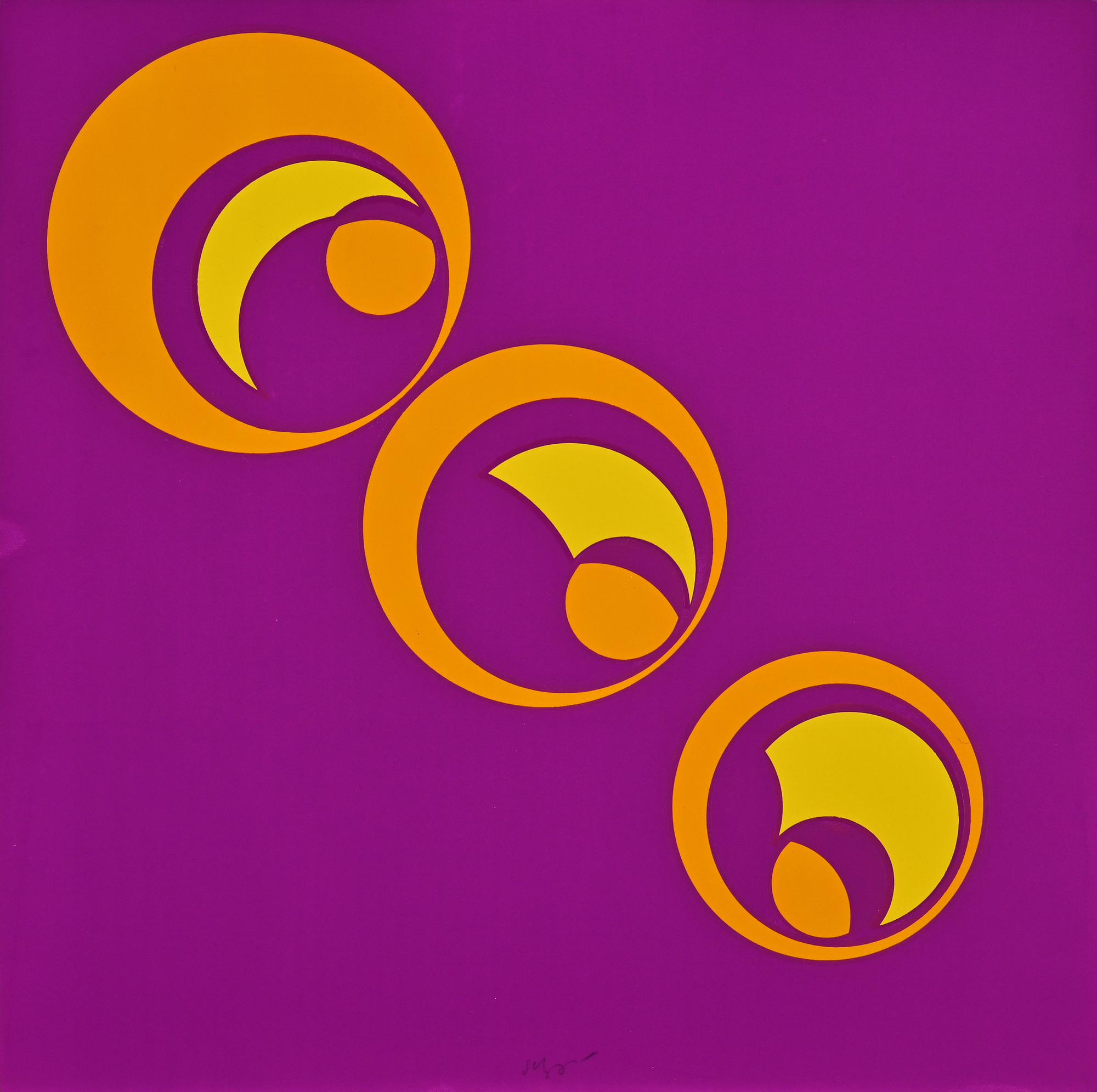 Paolo Scheggi, Portfolio. 6 silkscreens, Scheggi