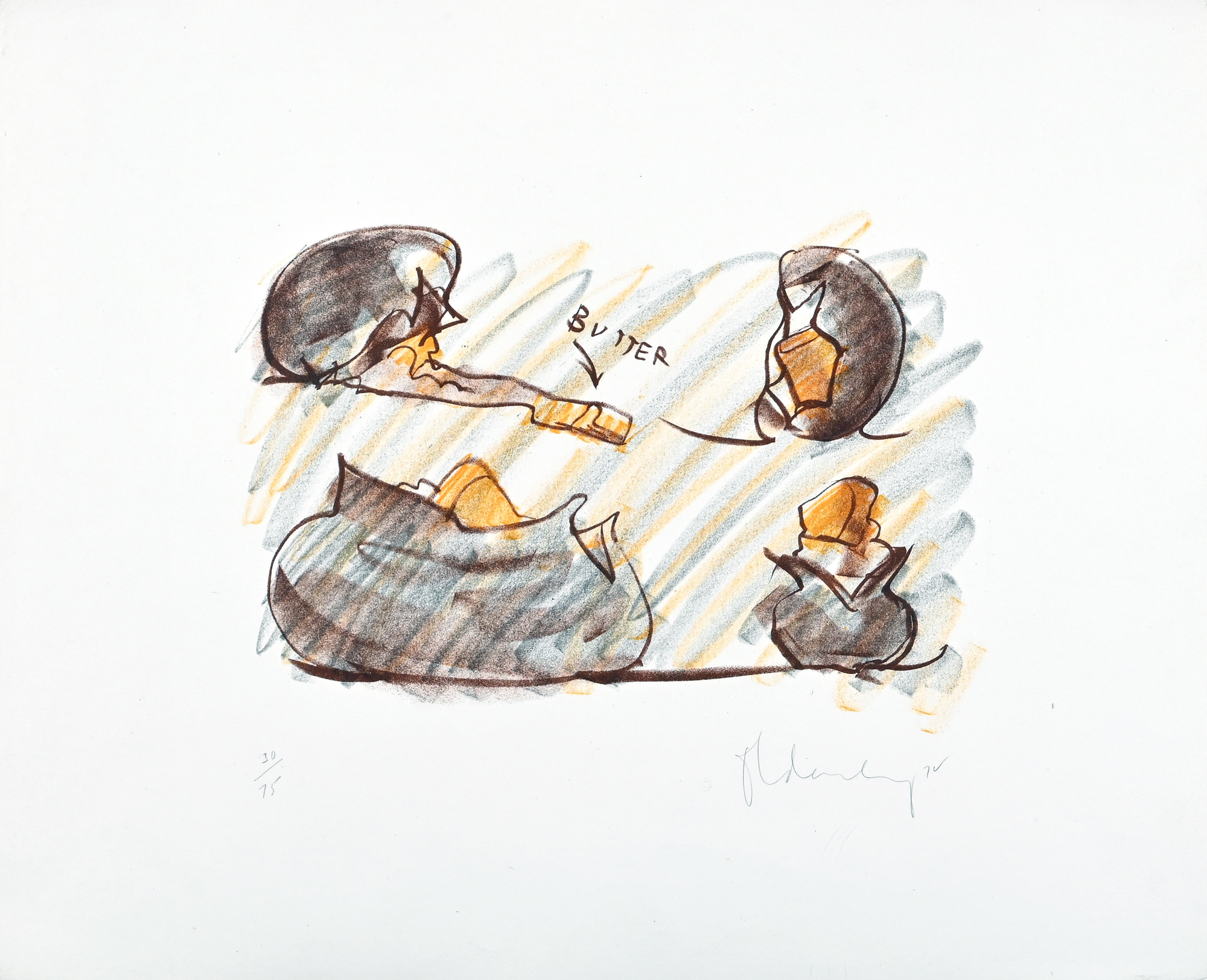 Claes Oldenburg, Baked Potato Studies