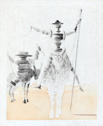Don Quichotte et Sancho Pança