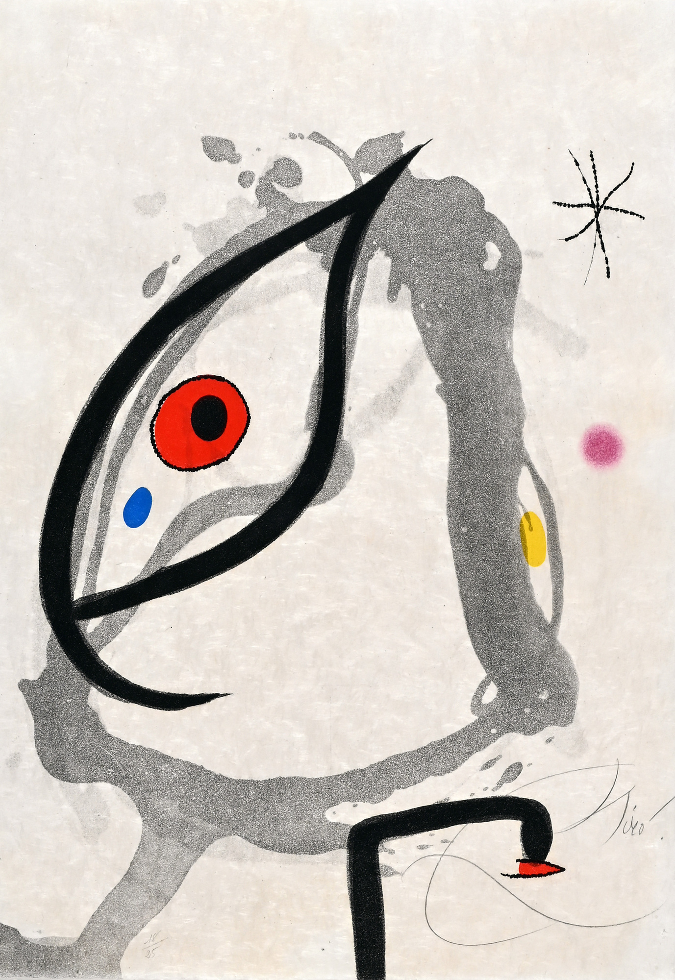 Joan Miró, Ohne Titel, aus "Passage de l'Égyptienne"