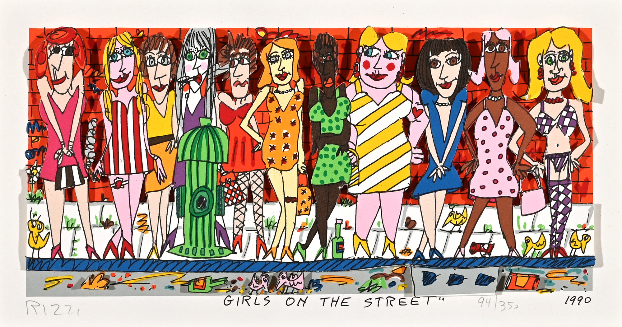 James Rizzi, Girls on the Street