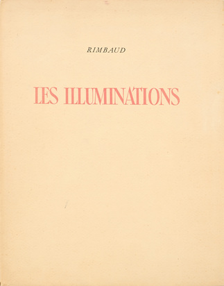 Book. Les Illuminations