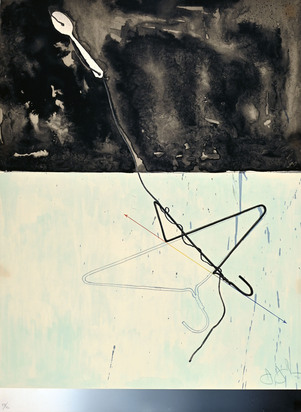 Coat Hanger and Spoon