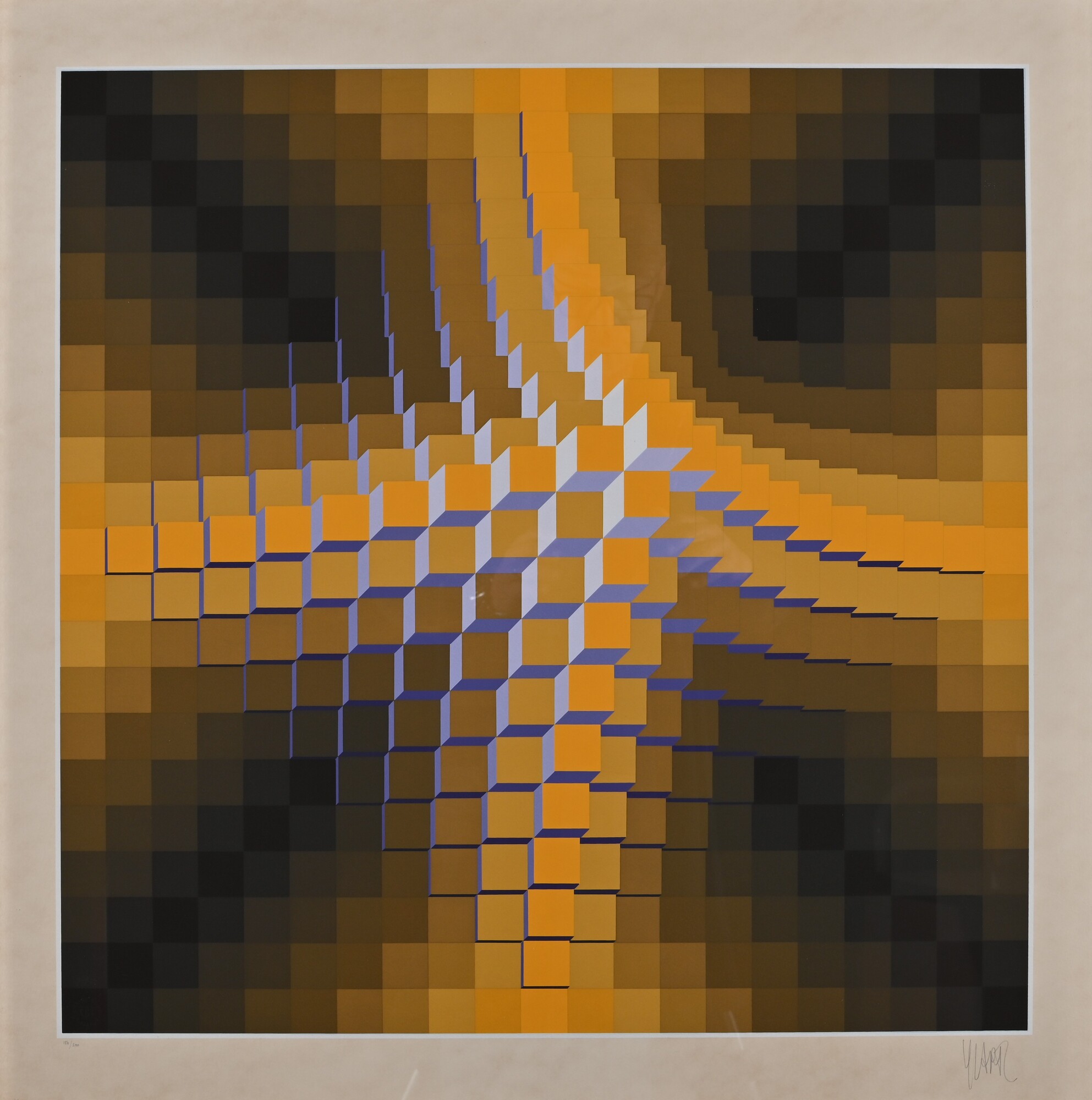 Yvaral, 5 sheets: Untitled