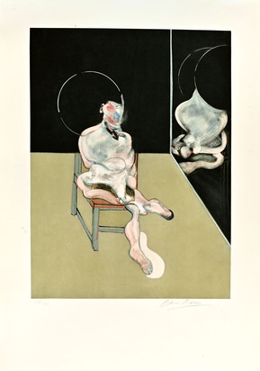 Seated Figure (after, Study for a Portrait 1981)