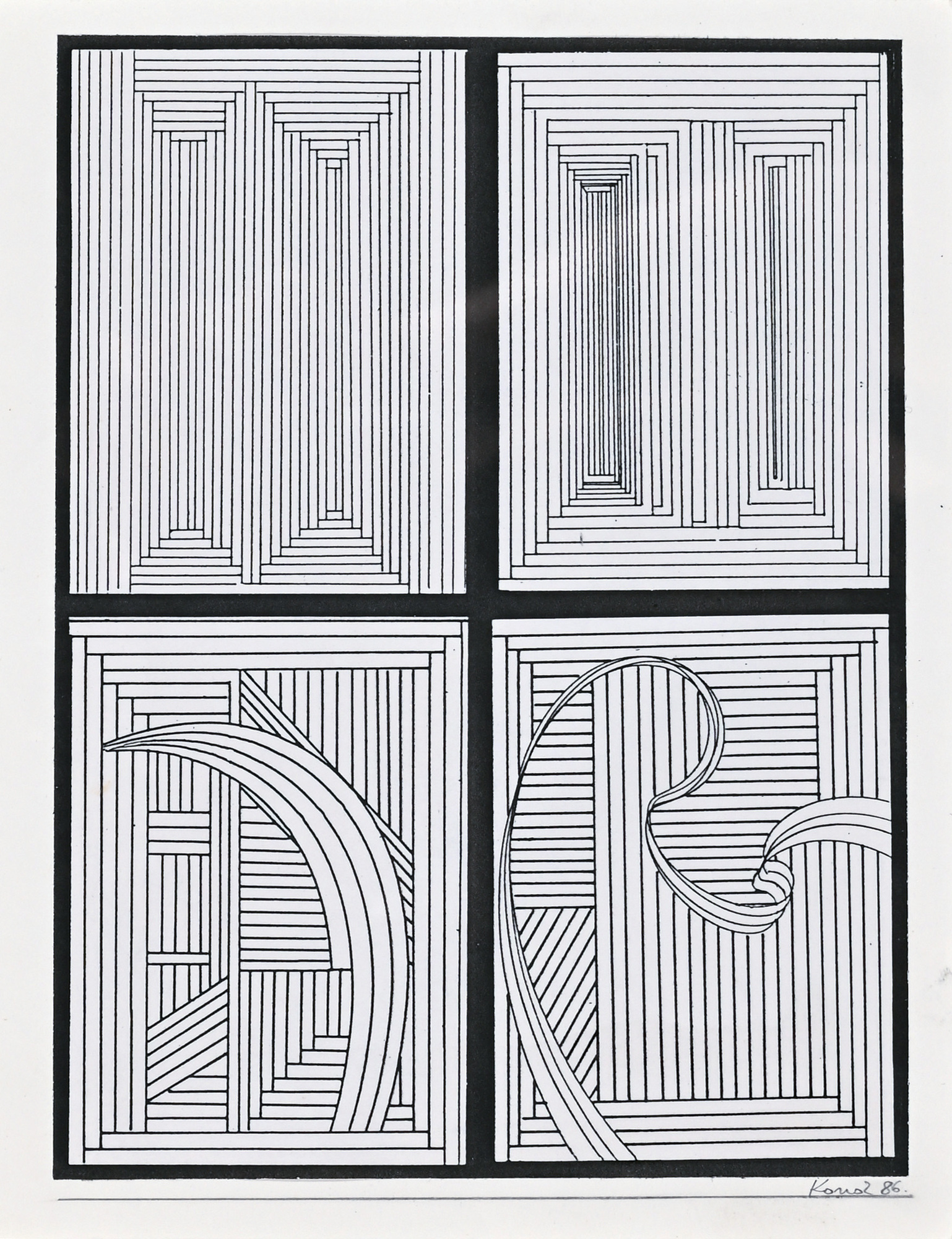 Tamás Konok, Untitled