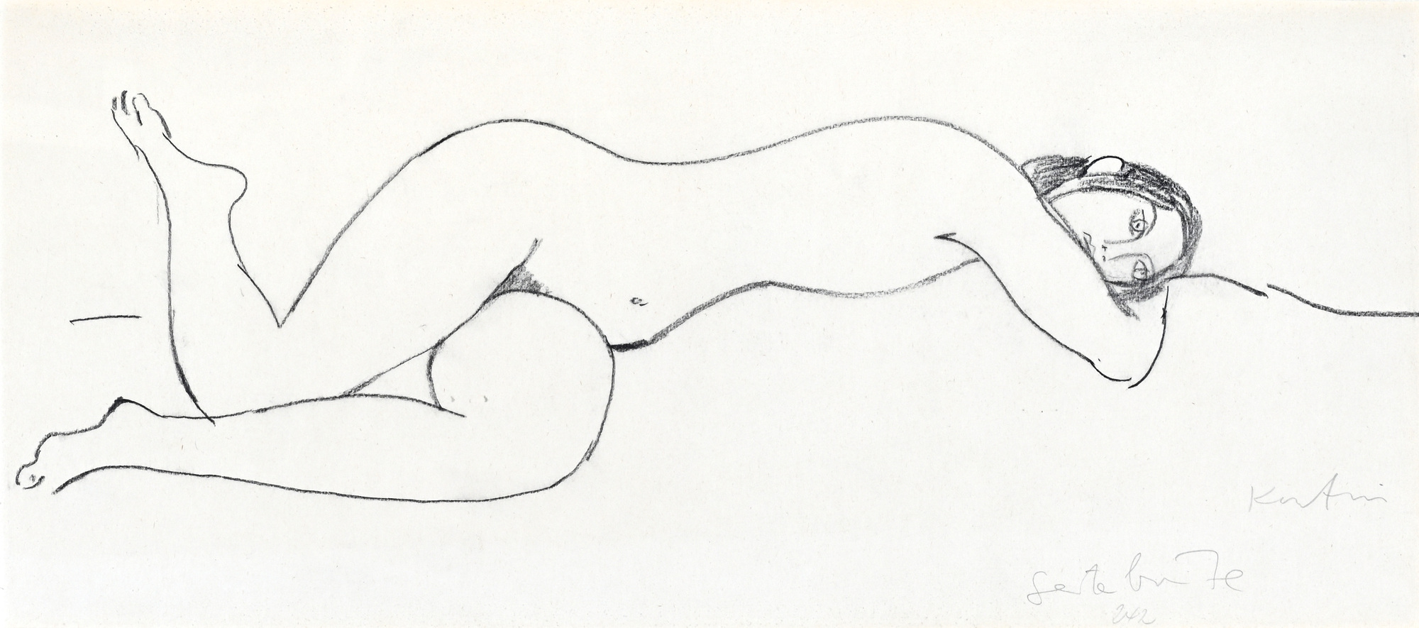 Gottlieb Kurfiss, Reclining Nude