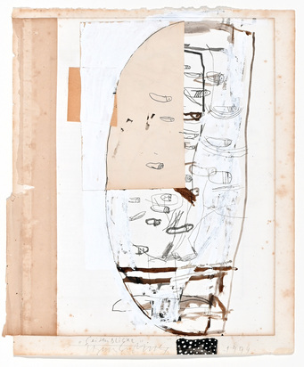3 works: Seitenblicke, 1995; Gespräch mit seinem Schatten, 1994; Seitenblicke, 1994