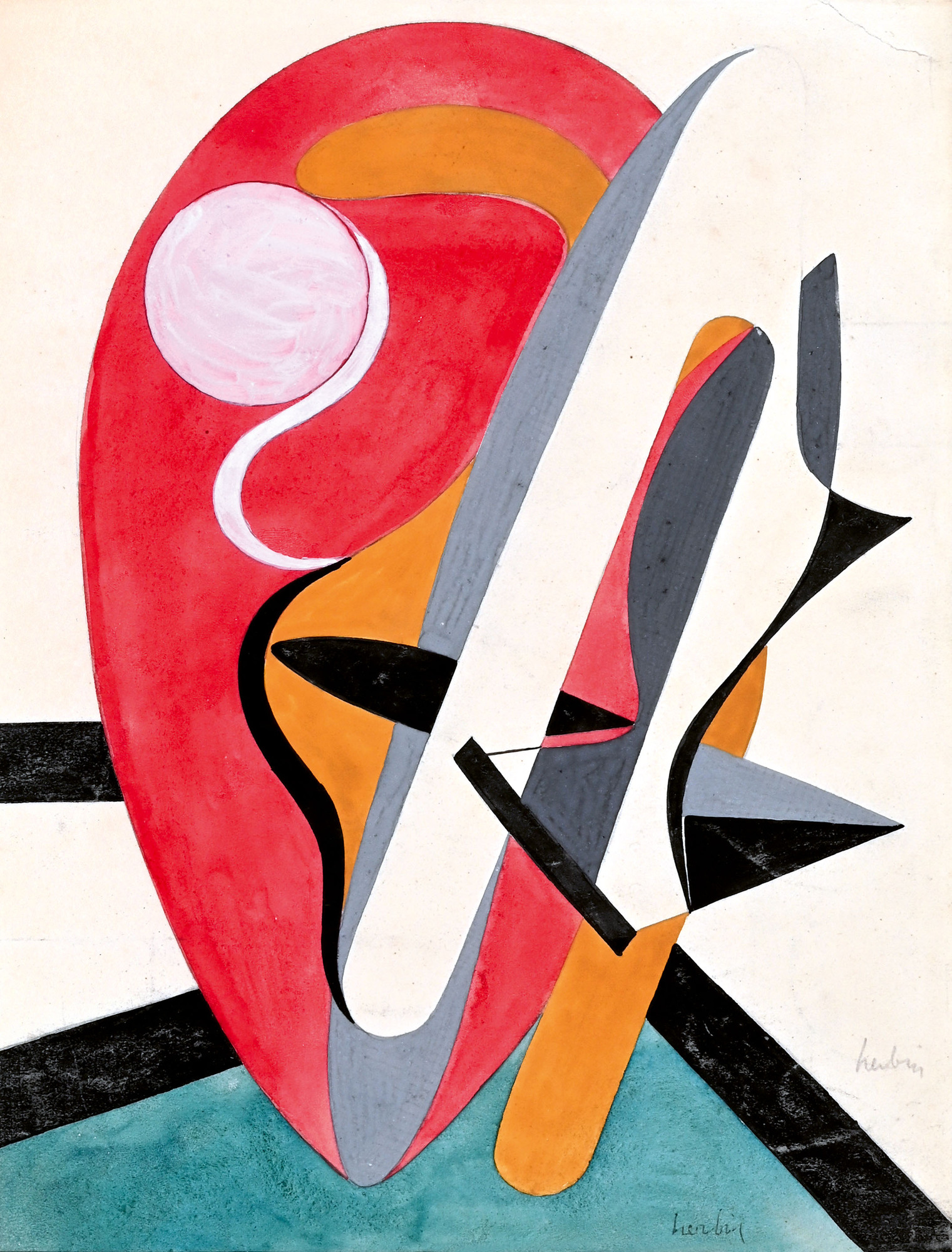 Auguste Herbin, Composition abstraite