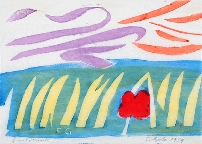 3 sheets: Einbrechendes Licht; Untitled (2)