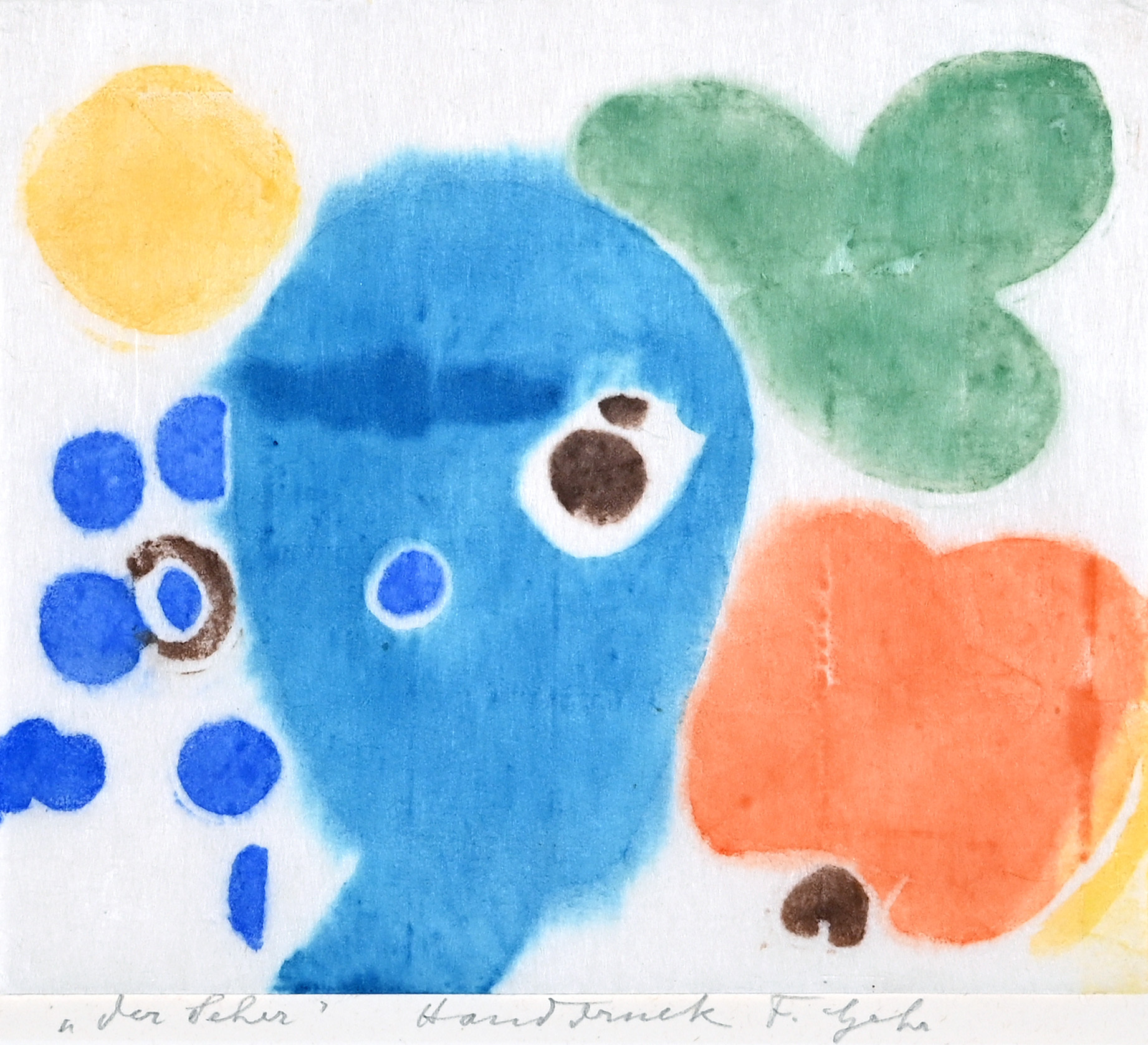 Ferdinand Gehr, 3 sheets: Der Seher; Untitled (2)