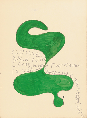 2 works: Come Back to Ireland Where the Green Is Like the Green in Your Paintings; Singing