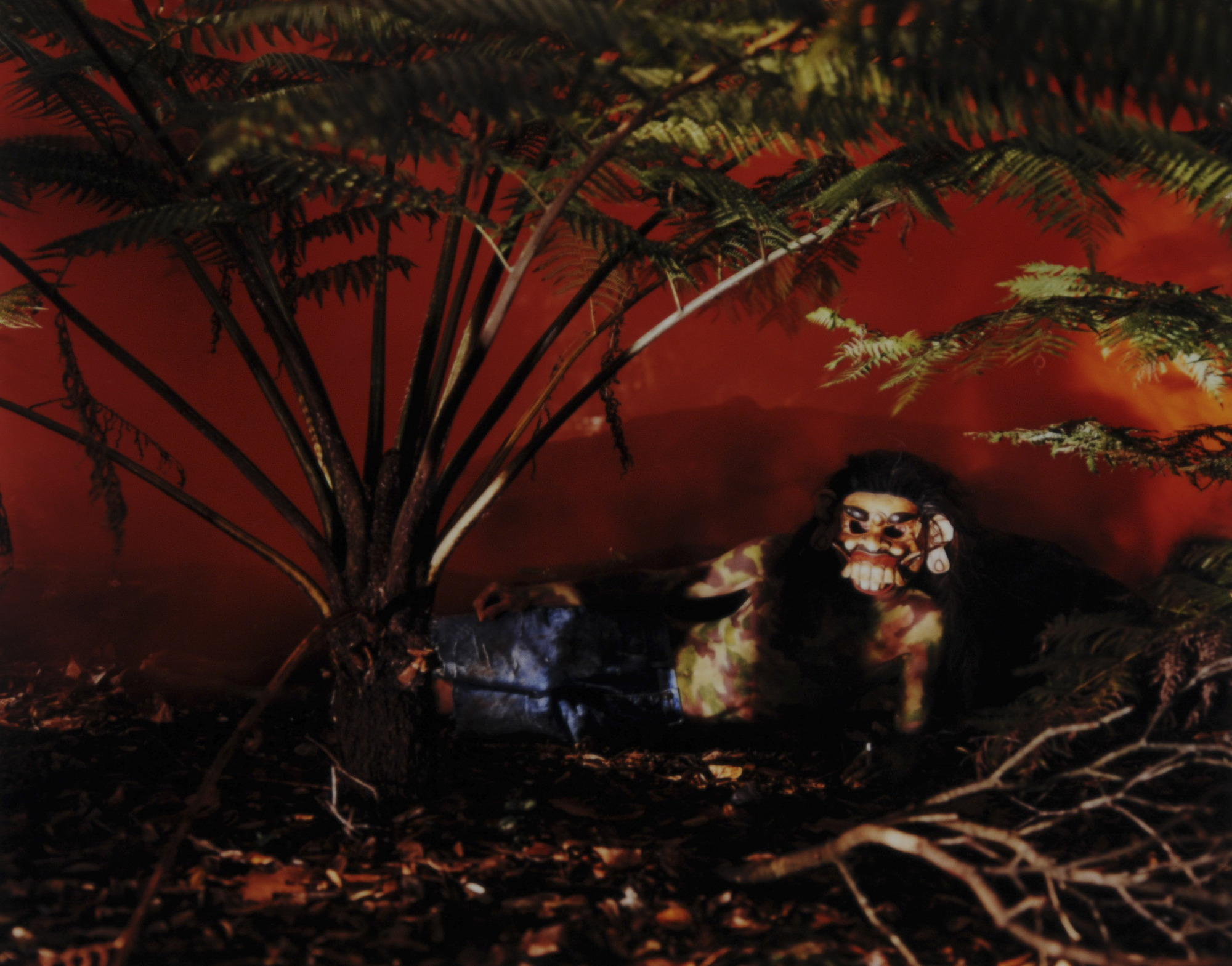 Olaf Breuning, 4 photographs: Sam, 2001; Bombardier, 2001; I Never Invite My Friends Again, They Are Weird (W), 2004; I Never Invite My Friends Again, They Are Weird (C).
