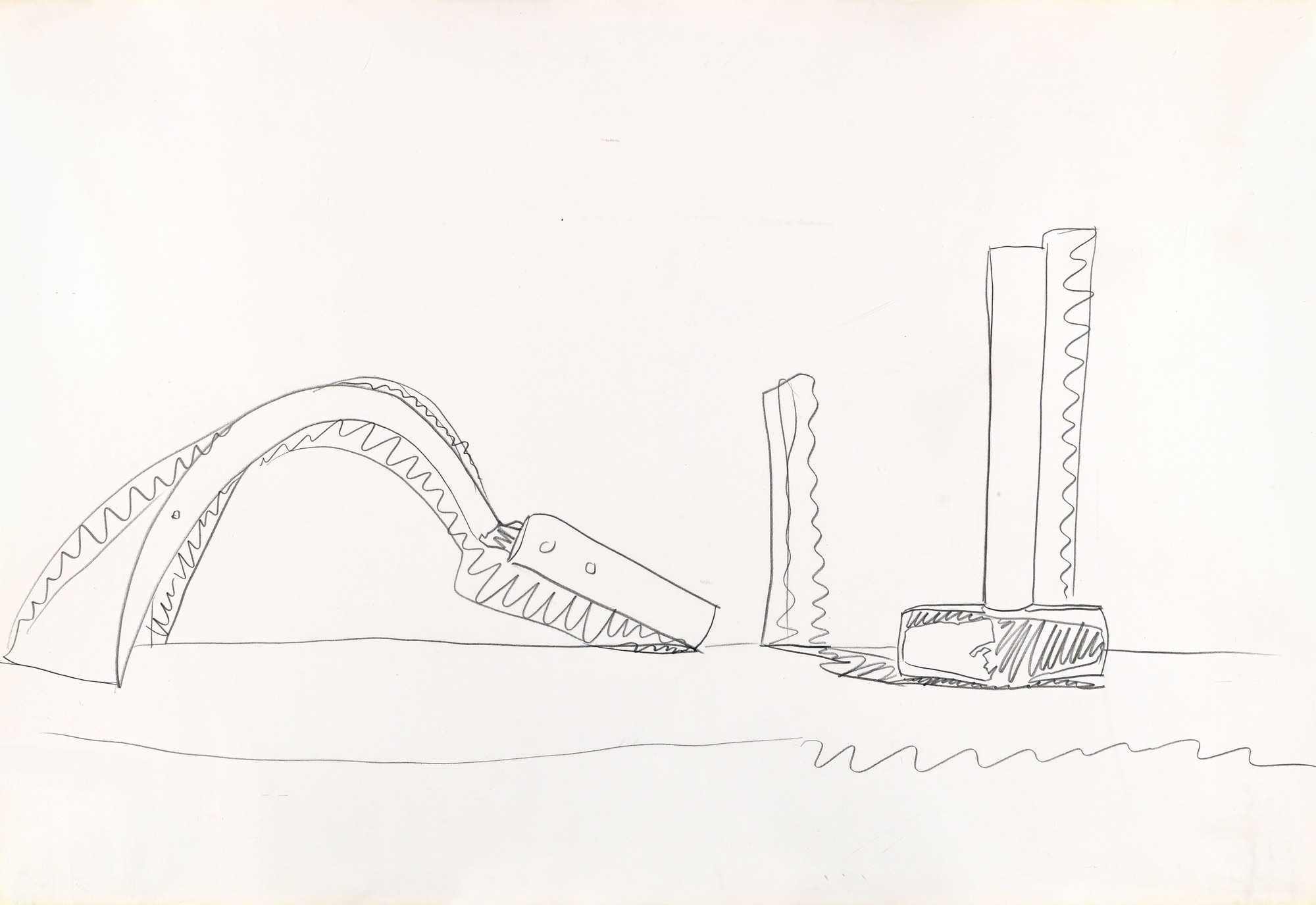 Andy Warhol, Still-Life (Hammer & Sickle)