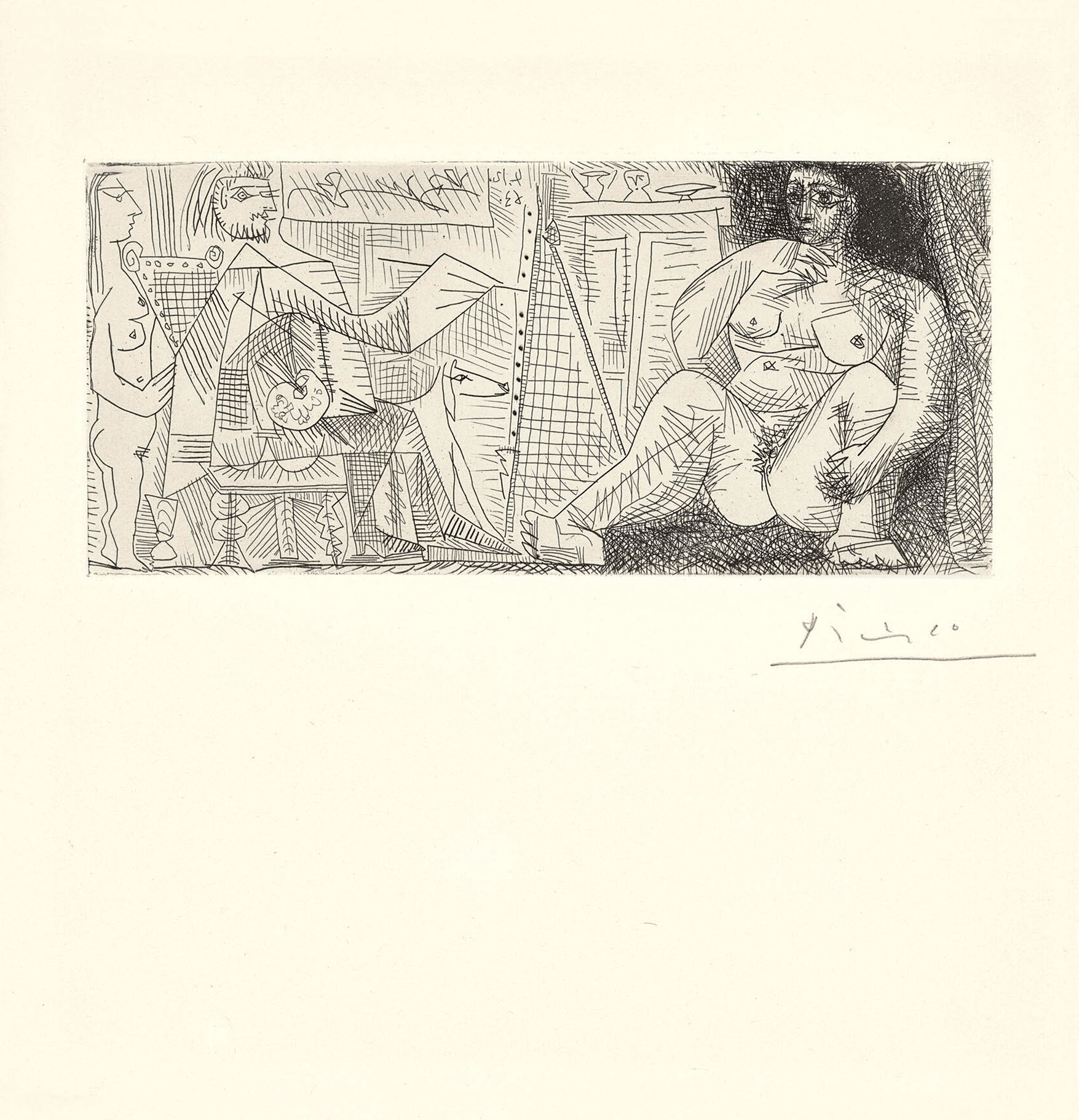 Pablo Picasso, Buch. Le peintre et son modèle