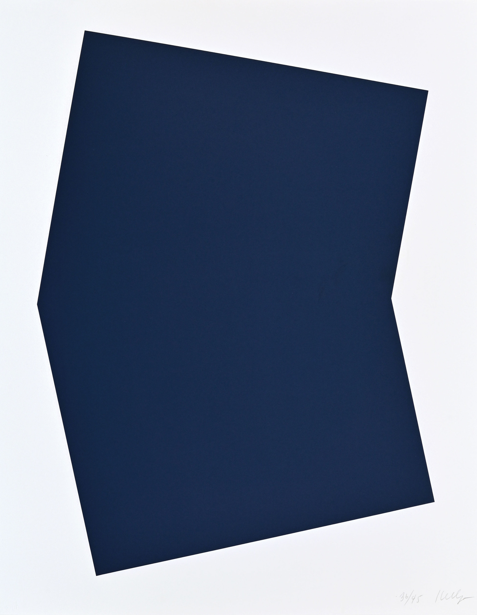 Ellsworth Kelly, Dark Blue