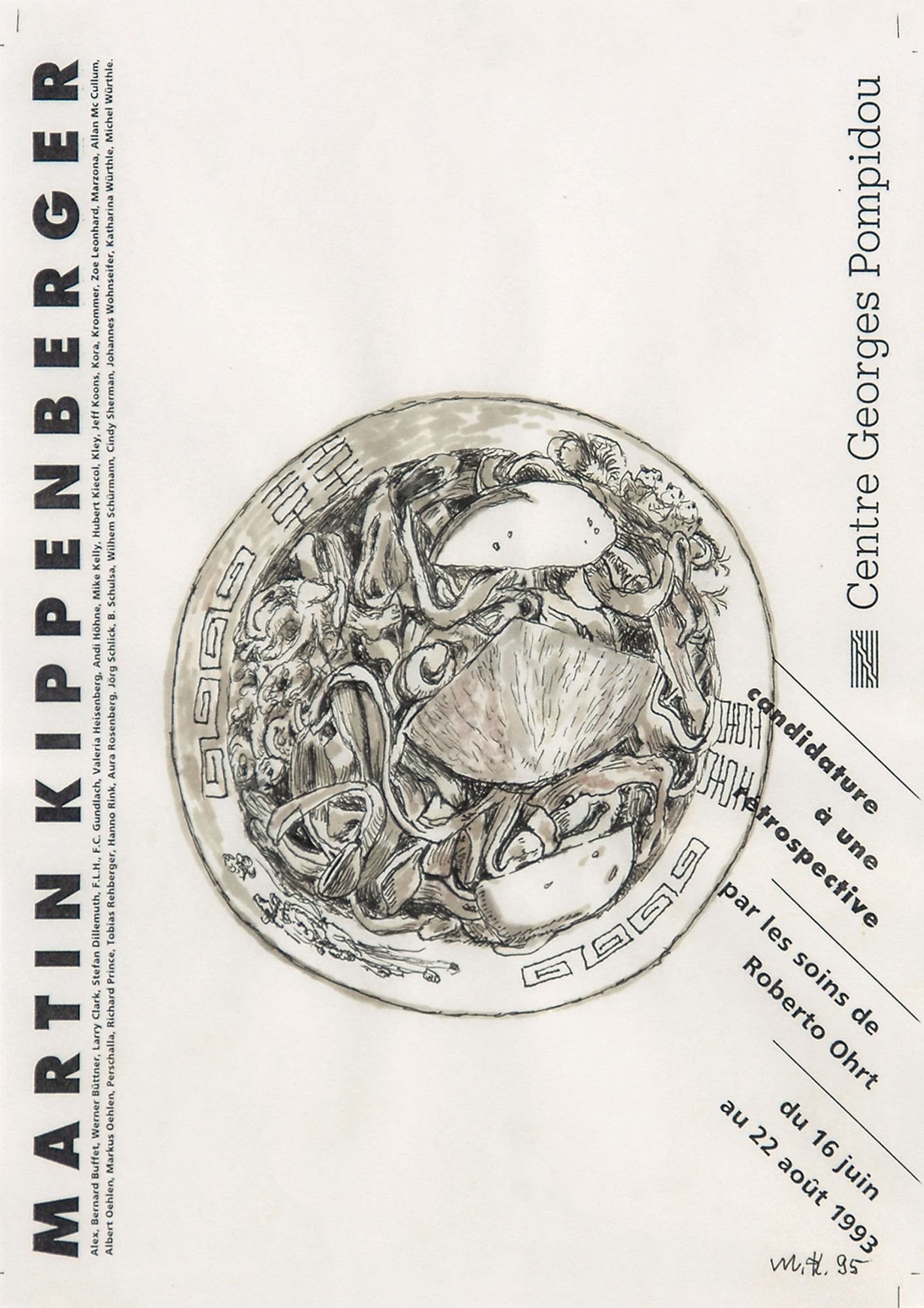 Martin Kippenberger, Ohne Titel (Centre Georges Pompidou)