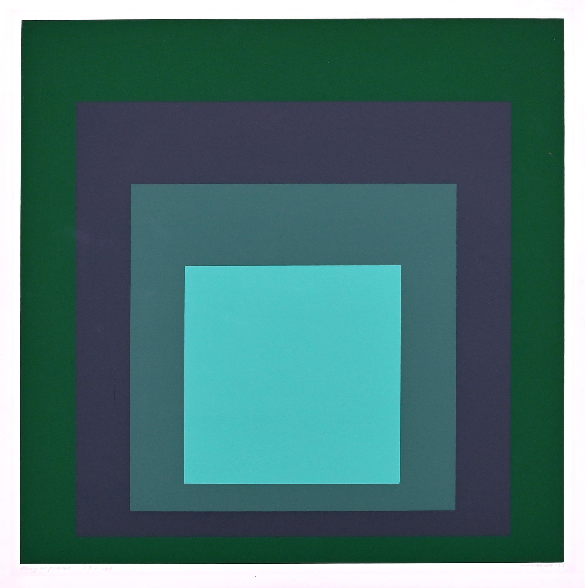 Josef Albers, Chrysoprase