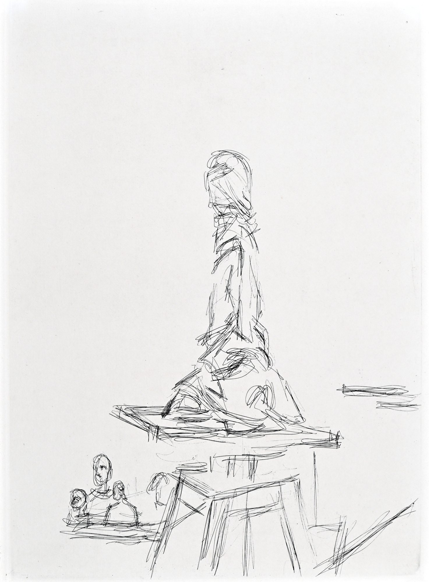 Alberto Giacometti, L'atelier à la sellette I