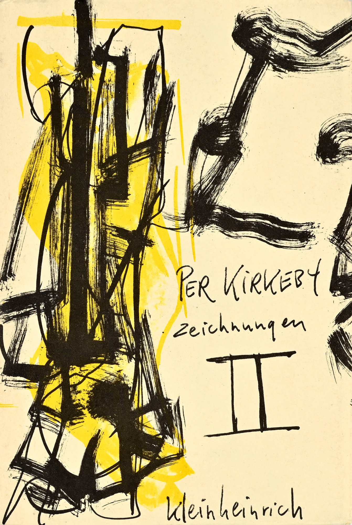 Per Kirkeby, 15 books, exhibition catalogues and journal