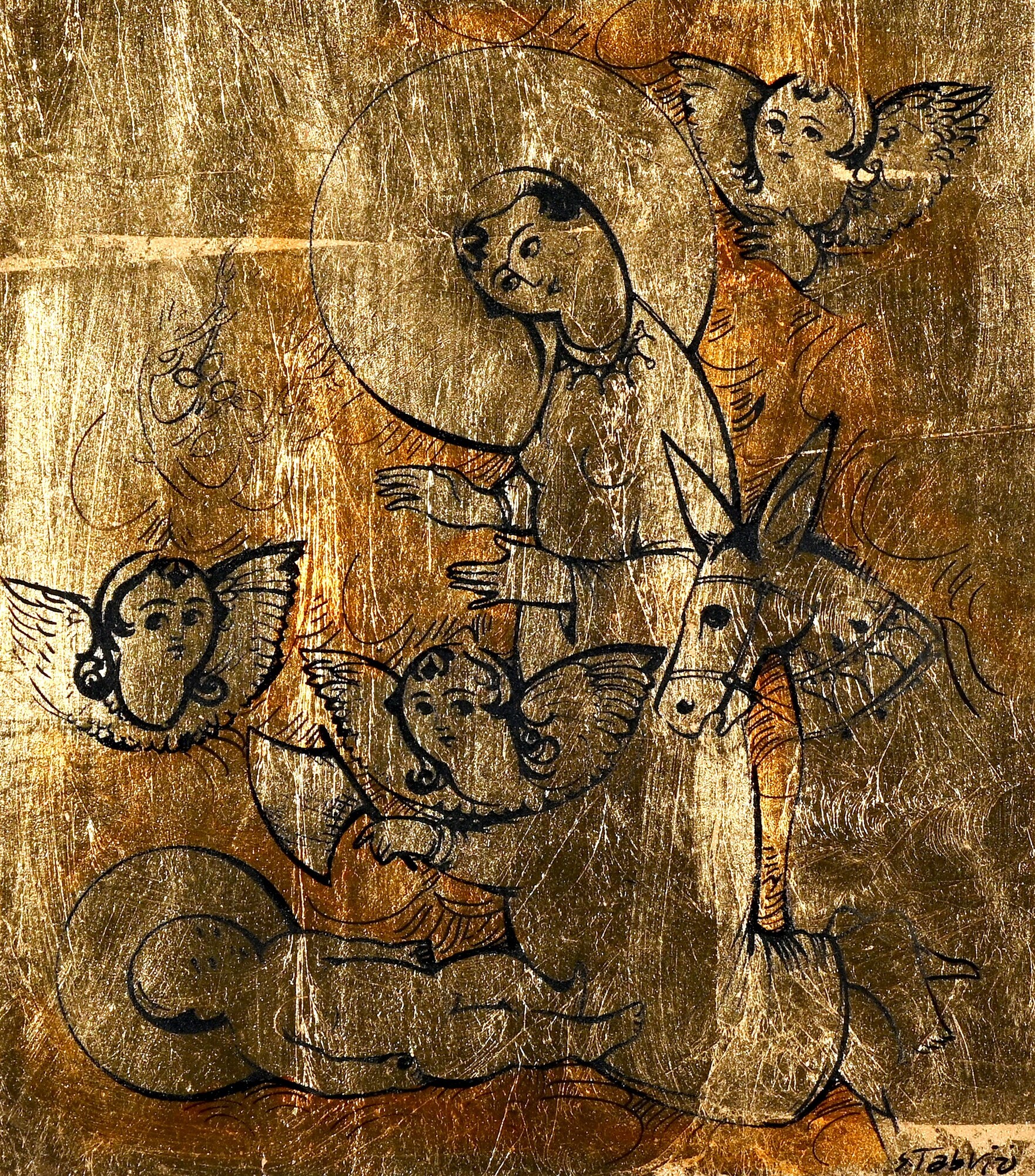 Sadegh Tabrizi, Ohne Titel (Merry Christmas)