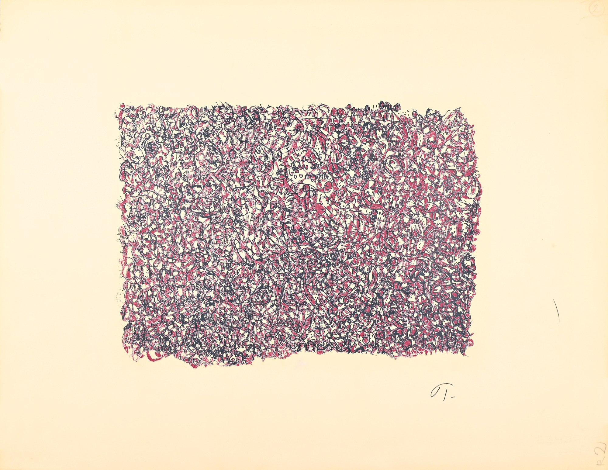 Mark Tobey, Portfolio. Meanders