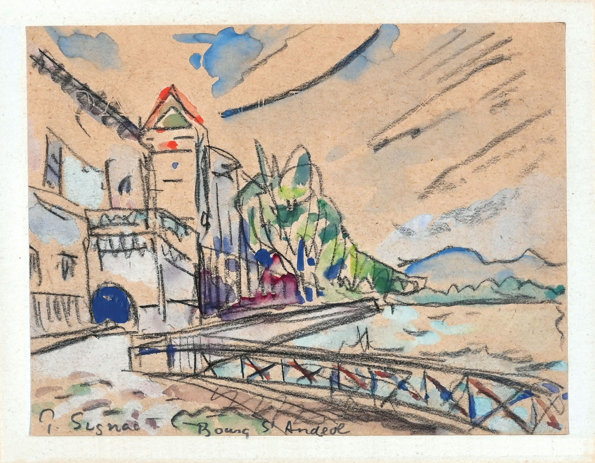 Paul Signac, Bourg St. Andéol