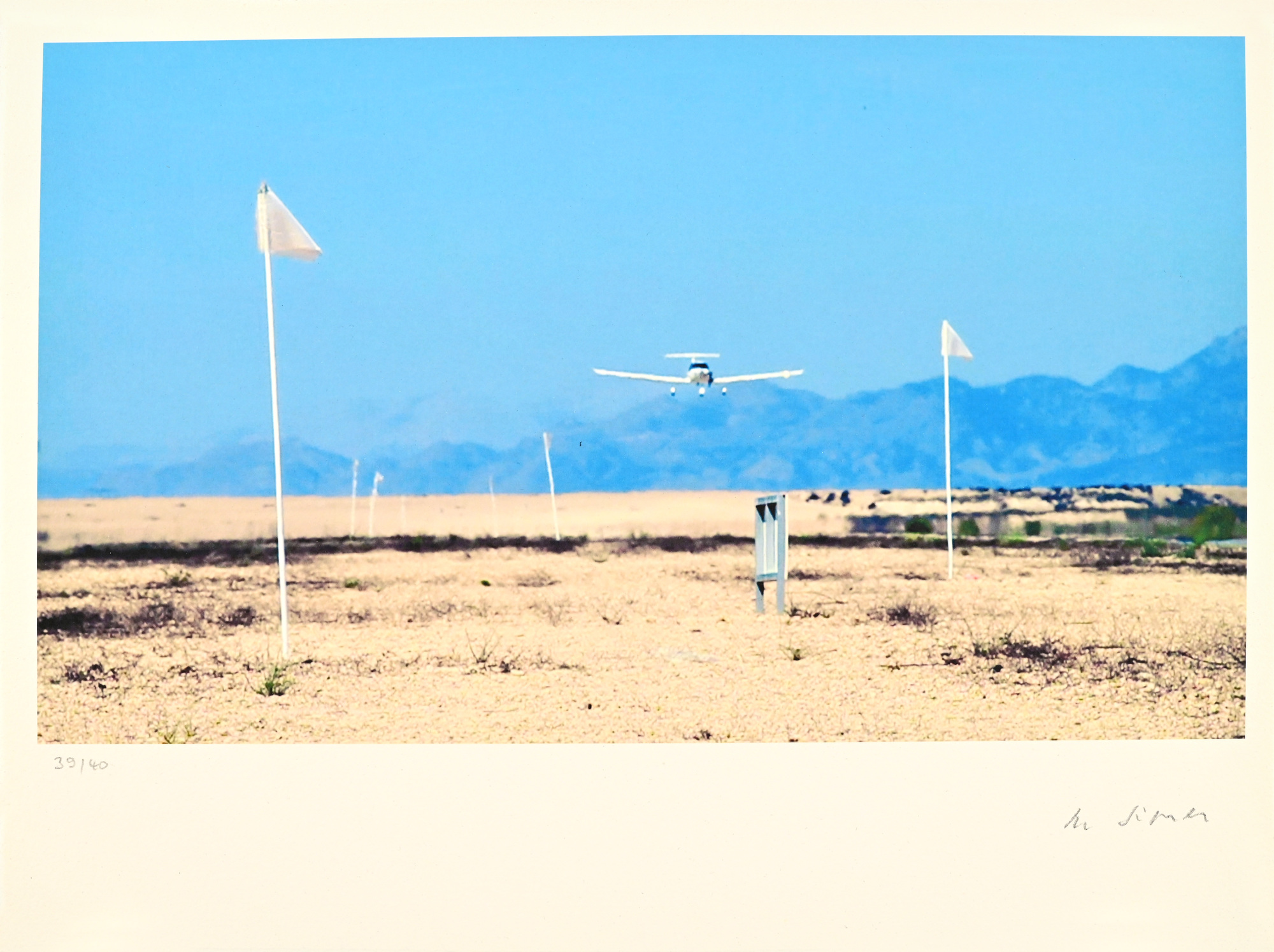 Roman Signer, Projekt Flugweg. Fliegen - Roman Signer